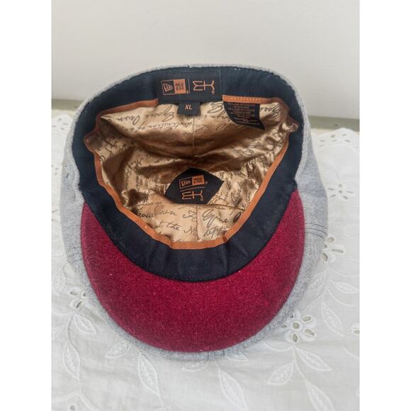 New Era EK Collection Gray Wool Golf Paperboy DuckBill Style Hat Size X-Large - Picture 7 of 7